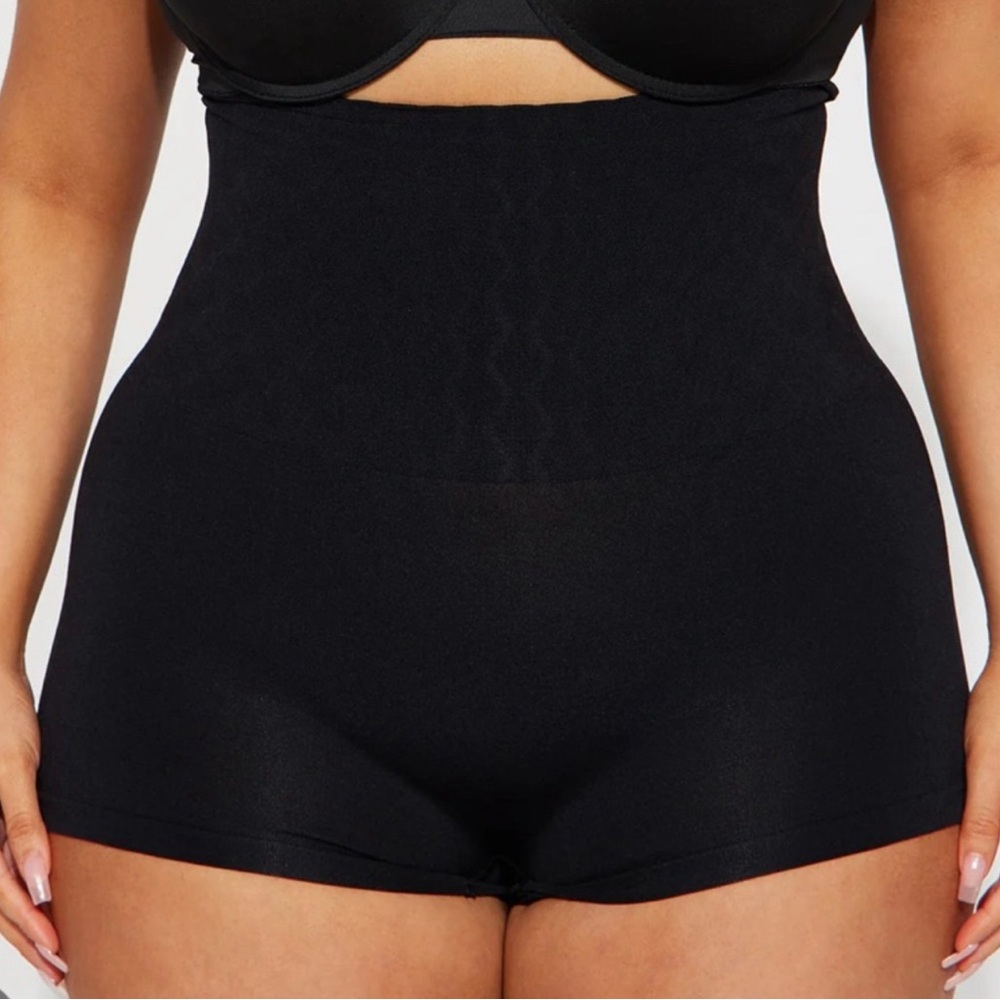 Bundle High-Waisted Black Shapewear Shorts Black & Brown